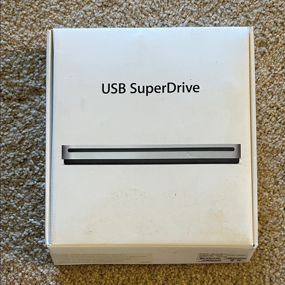 Apple USB SuperDrive - Gray